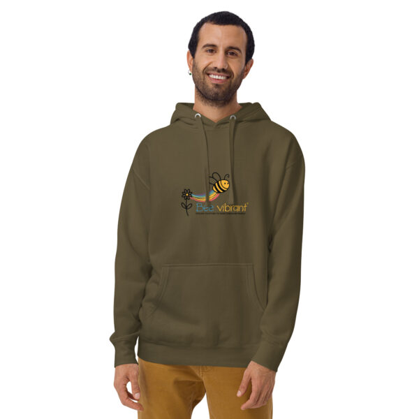 Bee Vibrant Unisex Premium Hoodie - Image 13