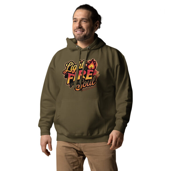 Light Fire in Your Soul Unisex Premium Hoodie - Image 21
