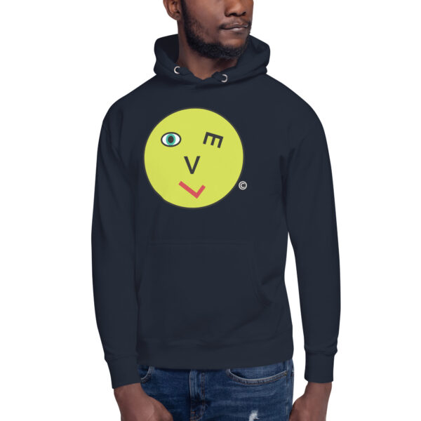 Love Smiley Face Unisex Premium Hoodie - Image 12