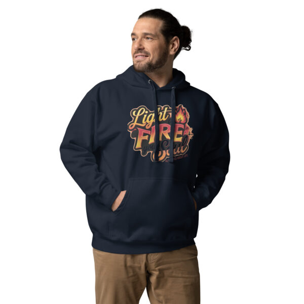 Light Fire in Your Soul Unisex Premium Hoodie - Image 6