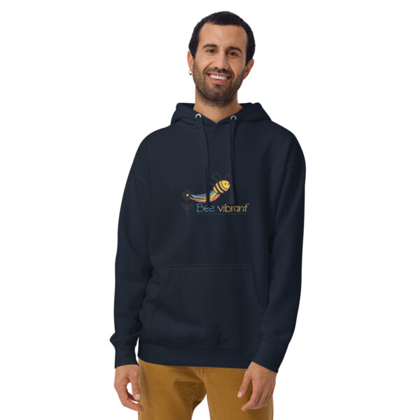 Bee Vibrant Unisex Premium Hoodie - Image 6