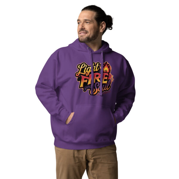 Light Fire in Your Soul Unisex Premium Hoodie - Image 16