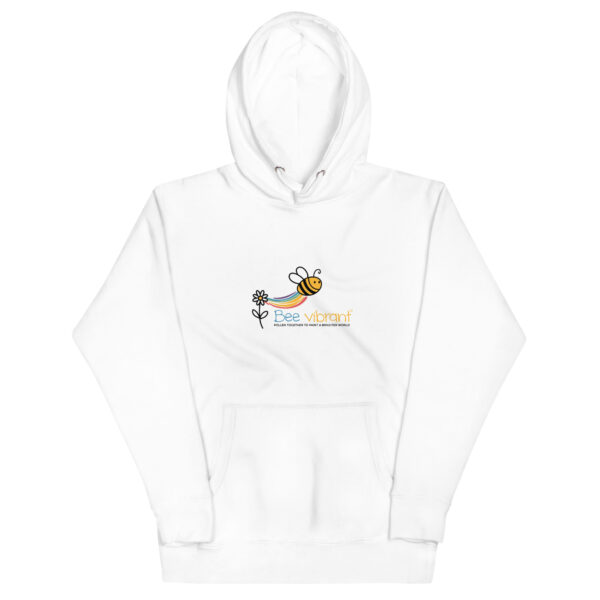 Bee Vibrant Unisex Premium Hoodie - Image 3