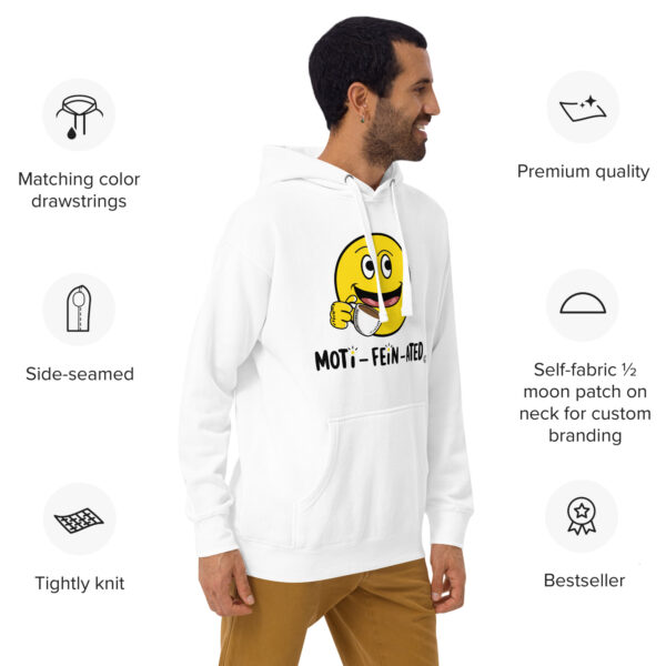 MOTI-FEIN-ATED Unisex Premium Hoodie - Image 2