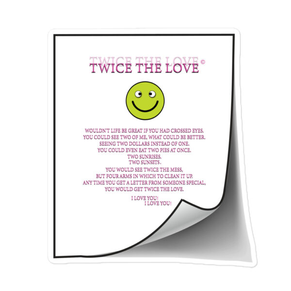 Twice the Love stickers - Image 3