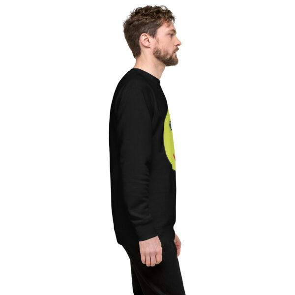 Love Smiley Face Unisex Premium Sweatshirt - Image 9