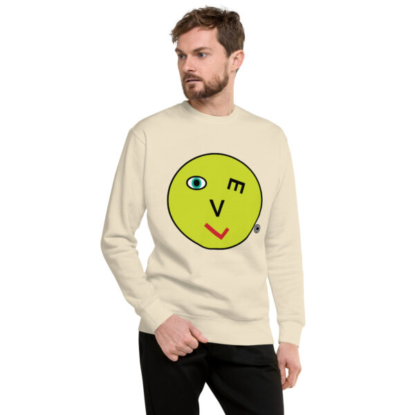 Love Smiley Face Unisex Premium Sweatshirt - Image 51