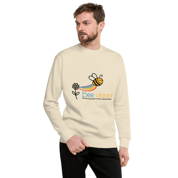 Bee Vibrant Unisex Premium Sweatshirt - Image 51