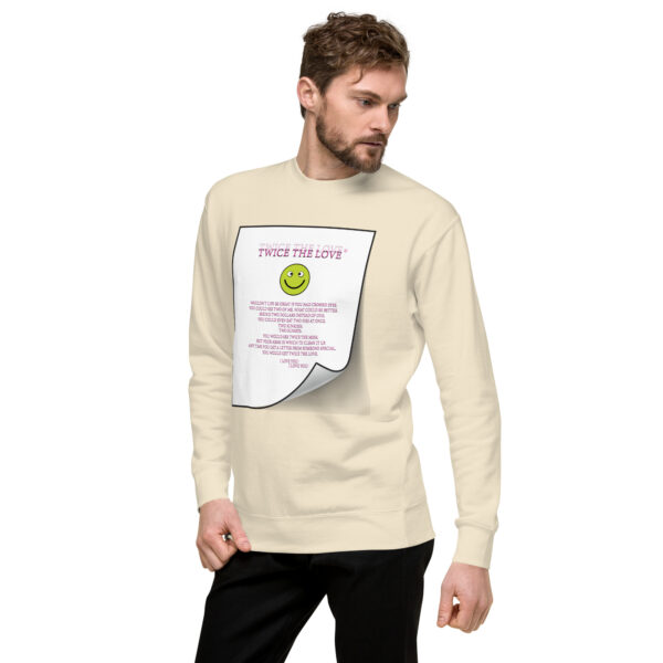 Twice the Love Unisex Premium Sweatshirt - Image 52