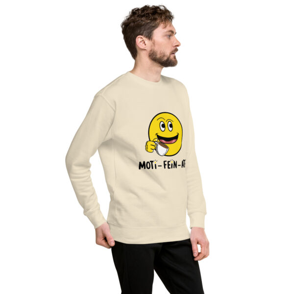 MOTI-FEIN-ATED Unisex Premium Sweatshirt - Image 54