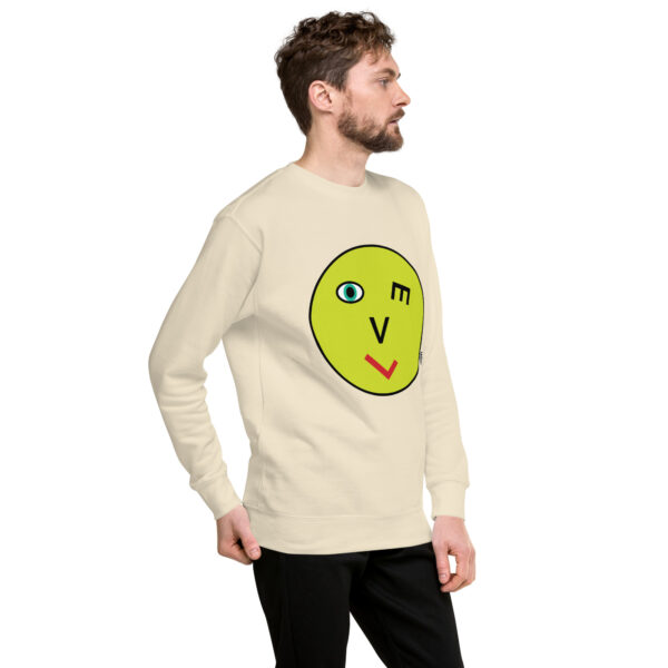 Love Smiley Face Unisex Premium Sweatshirt - Image 55