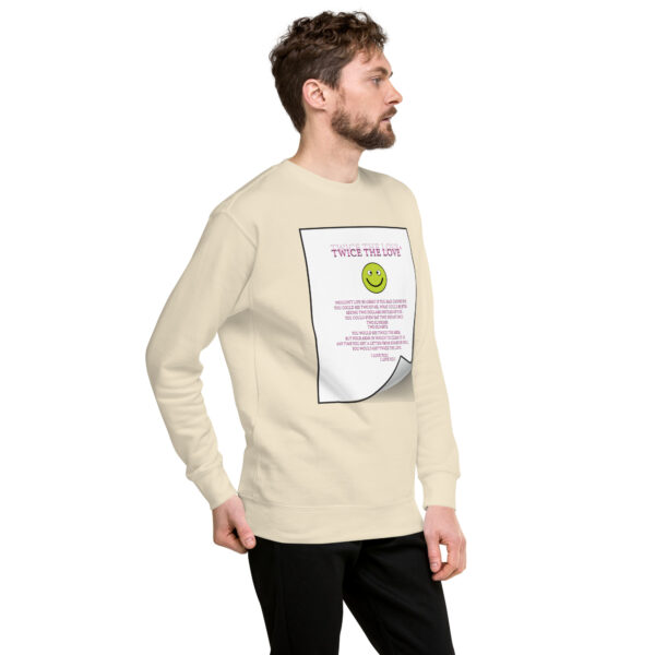 Twice the Love Unisex Premium Sweatshirt - Image 55
