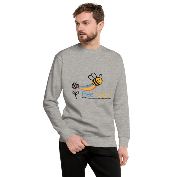 Bee Vibrant Unisex Premium Sweatshirt - Image 46
