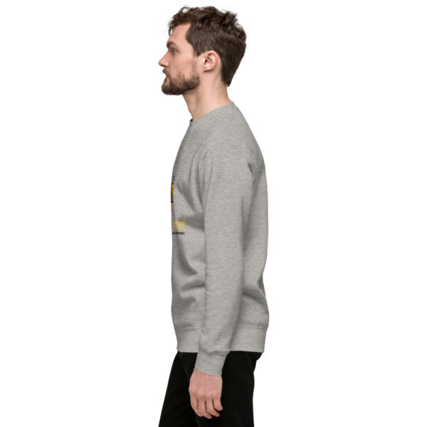 Bee Vibrant Unisex Premium Sweatshirt - Image 47
