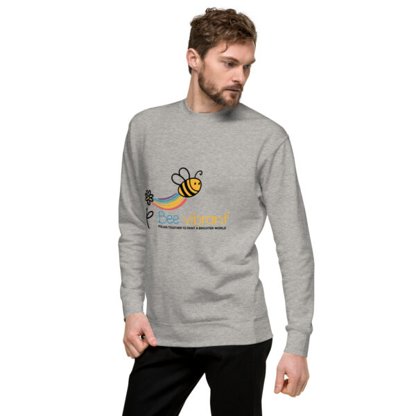 Bee Vibrant Unisex Premium Sweatshirt - Image 48