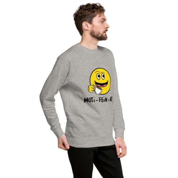 MOTI-FEIN-ATED Unisex Premium Sweatshirt - Image 49