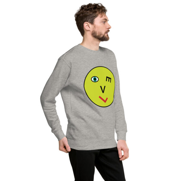 Love Smiley Face Unisex Premium Sweatshirt - Image 50