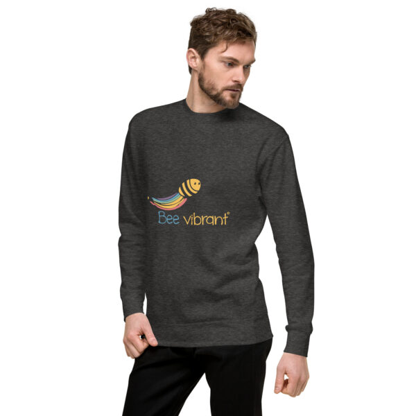 Bee Vibrant Unisex Premium Sweatshirt - Image 18