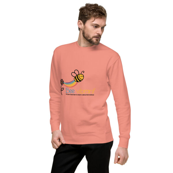 Bee Vibrant Unisex Premium Sweatshirt - Image 43