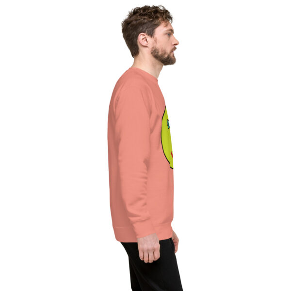 Love Smiley Face Unisex Premium Sweatshirt - Image 44