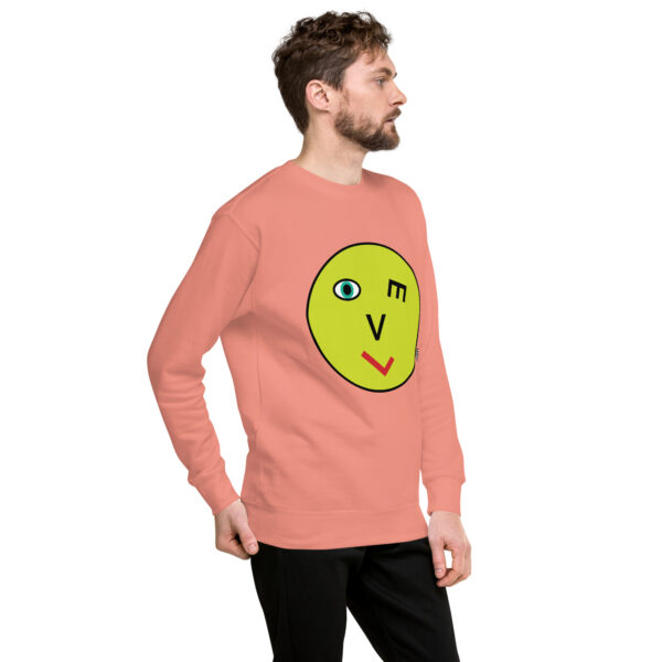 Love Smiley Face Unisex Premium Sweatshirt - Image 45