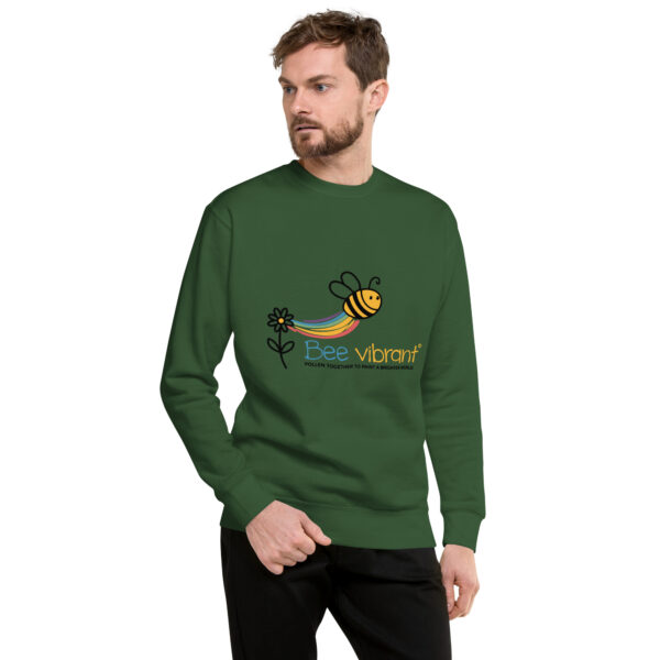 Bee Vibrant Unisex Premium Sweatshirt - Image 31