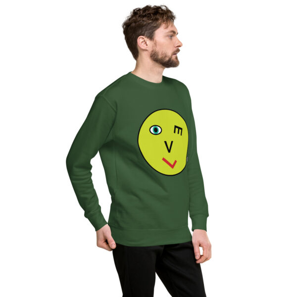 Love Smiley Face Unisex Premium Sweatshirt - Image 35