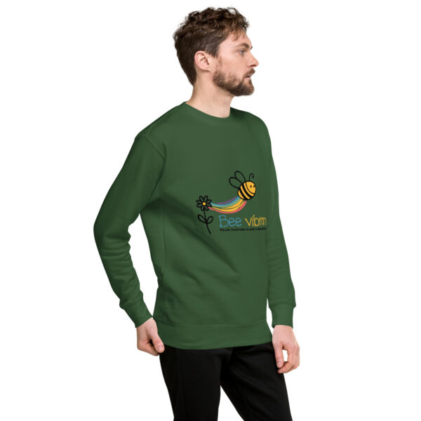 Bee Vibrant Unisex Premium Sweatshirt - Image 35