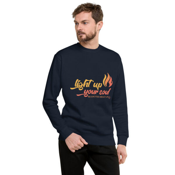 Light Up Your Soul Unisex Premium Sweatshirt - Image 11
