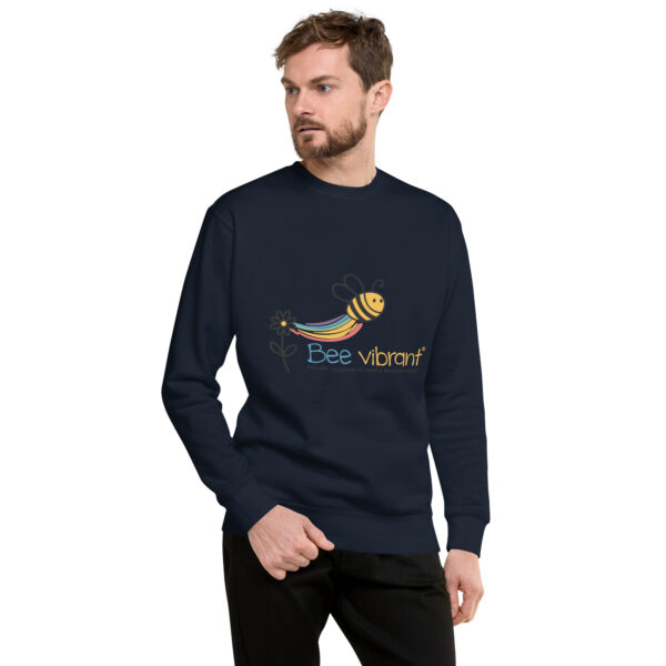 Bee Vibrant Unisex Premium Sweatshirt - Image 11