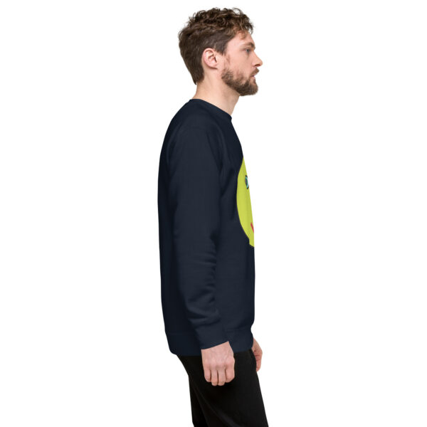 Love Smiley Face Unisex Premium Sweatshirt - Image 14