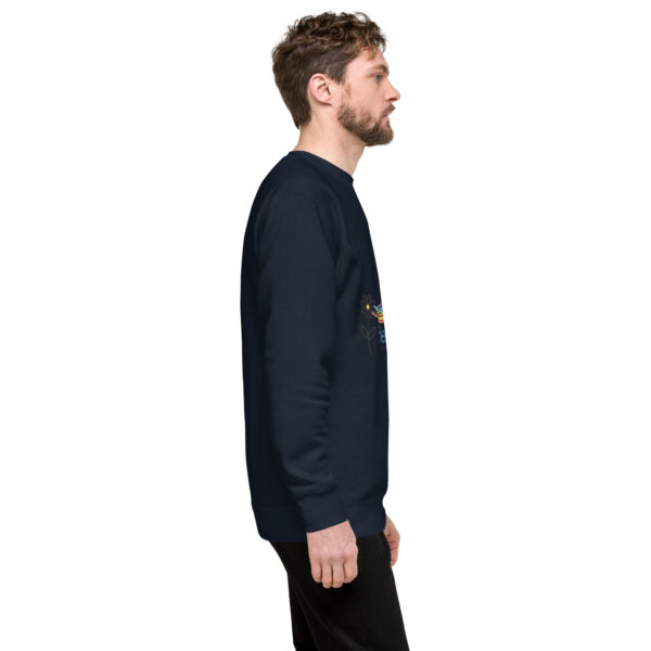 Bee Vibrant Unisex Premium Sweatshirt - Image 14