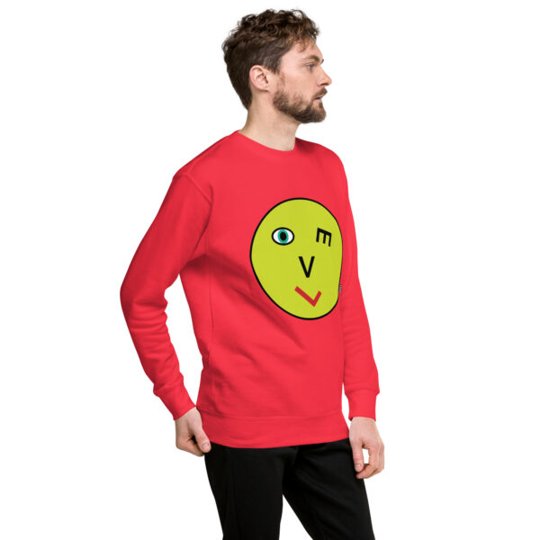 Love Smiley Face Unisex Premium Sweatshirt - Image 40
