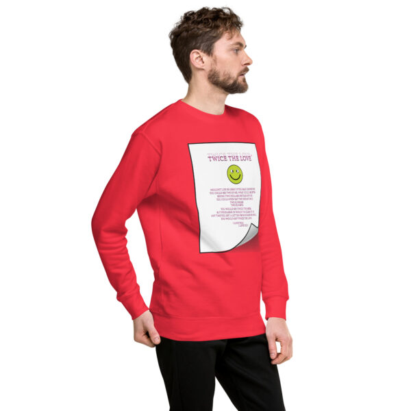 Twice the Love Unisex Premium Sweatshirt - Image 40
