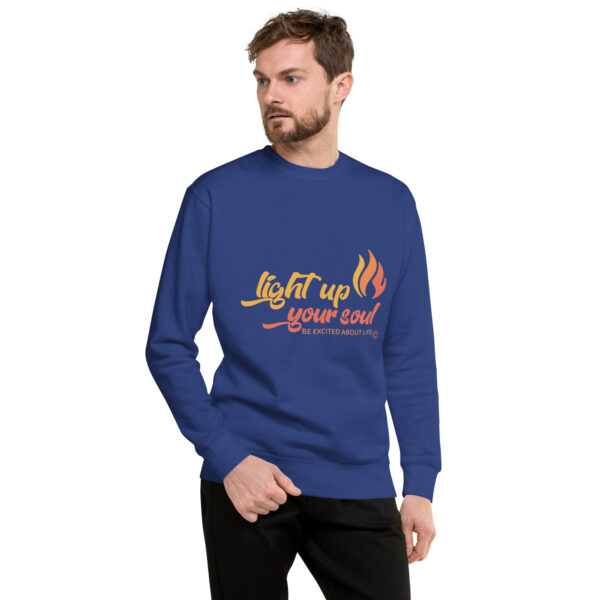 Light Up Your Soul Unisex Premium Sweatshirt - Image 21