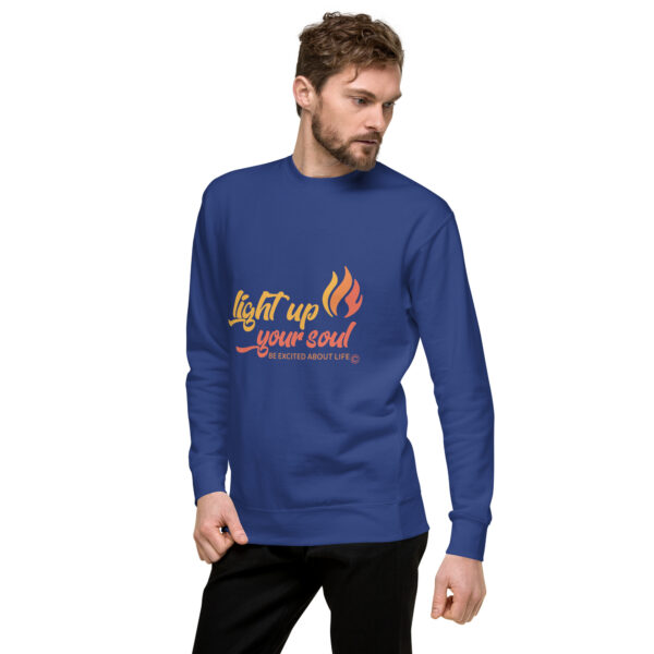 Light Up Your Soul Unisex Premium Sweatshirt - Image 23