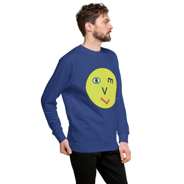 Love Smiley Face Unisex Premium Sweatshirt - Image 25