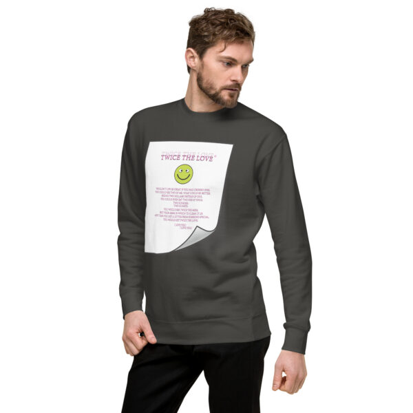 Twice the Love Unisex Premium Sweatshirt - Image 27