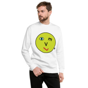 Love Smiley Face Unisex Premium Sweatshirt