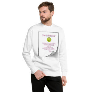 Twice the Love Unisex Premium Sweatshirt