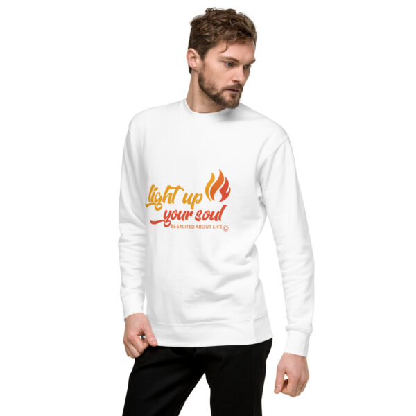 Light Up Your Soul Unisex Premium Sweatshirt - Image 57