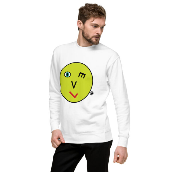 Love Smiley Face Unisex Premium Sweatshirt - Image 57