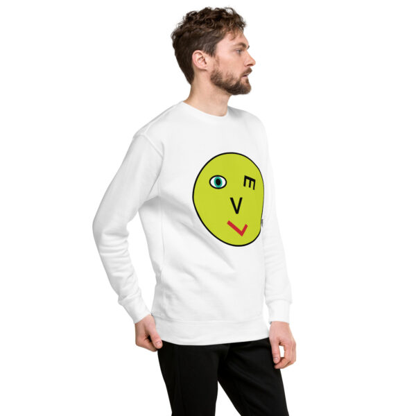 Love Smiley Face Unisex Premium Sweatshirt - Image 59
