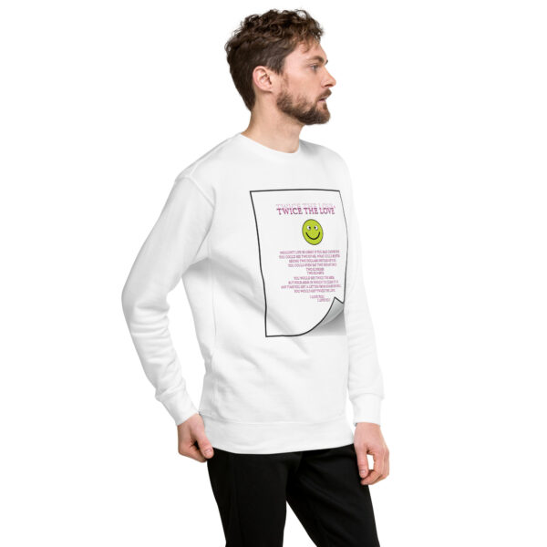 Twice the Love Unisex Premium Sweatshirt - Image 59