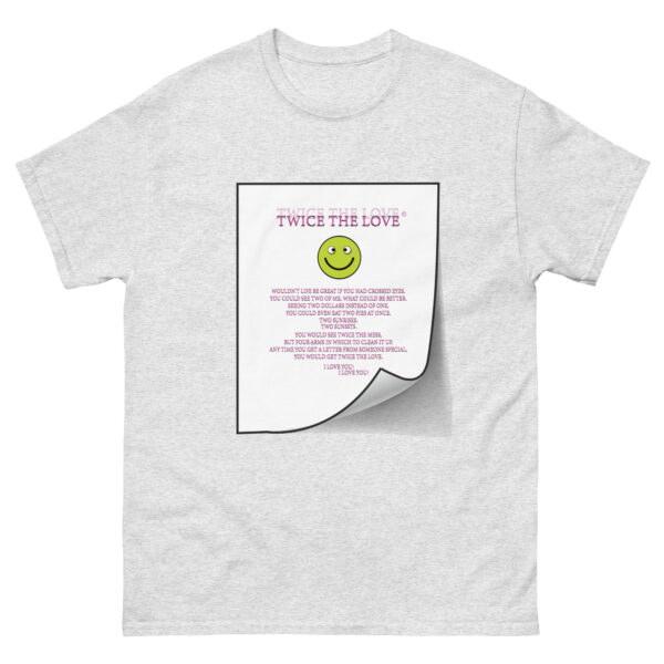 Twice the Love Unisex classic tee - Image 41