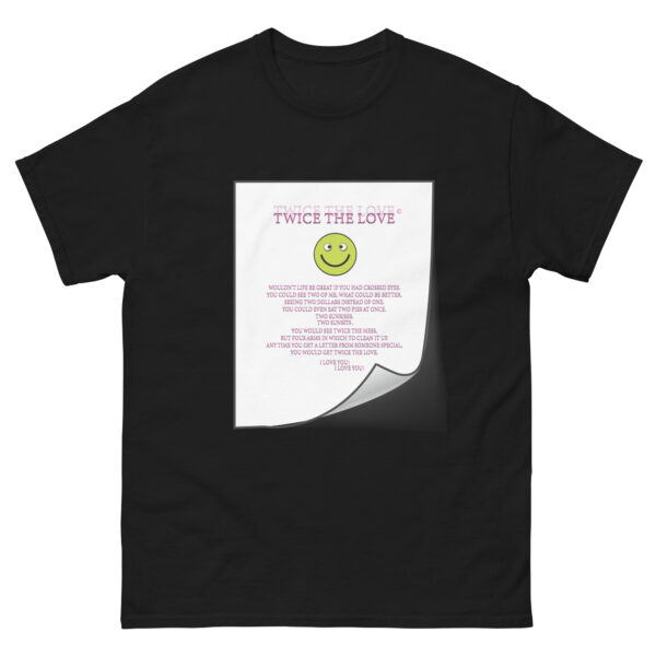 Twice the Love Unisex classic tee - Image 7