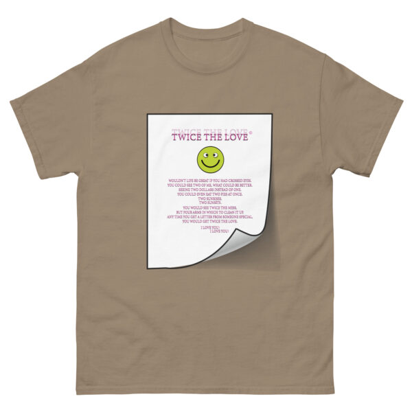 Twice the Love Unisex classic tee - Image 25