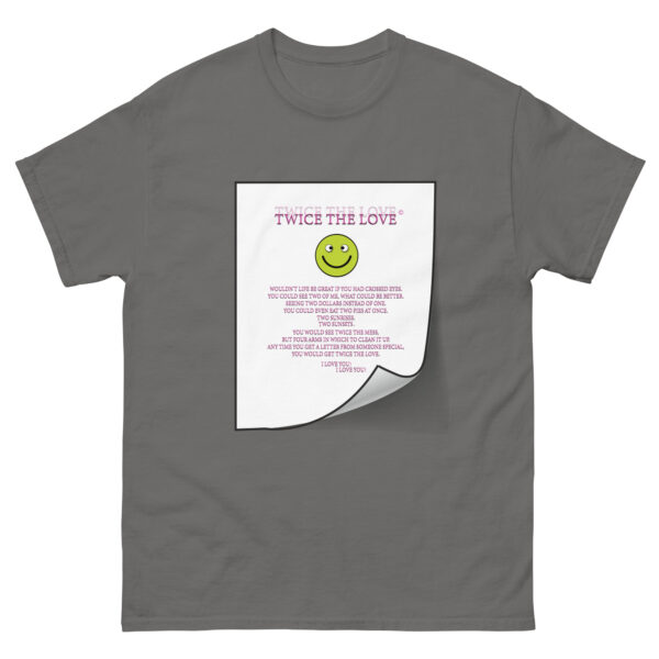 Twice the Love Unisex classic tee - Image 21