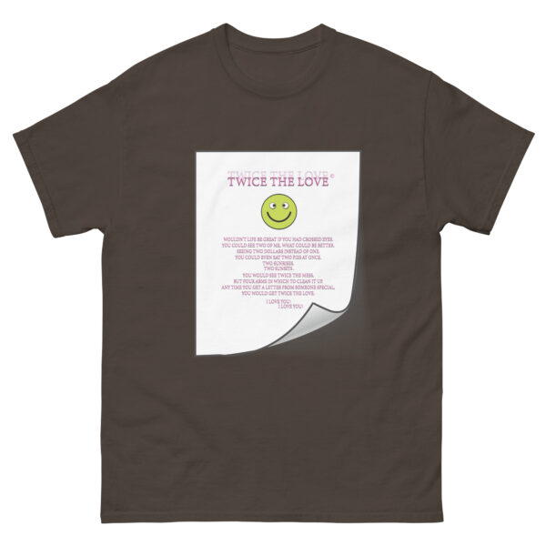 Twice the Love Unisex classic tee - Image 15