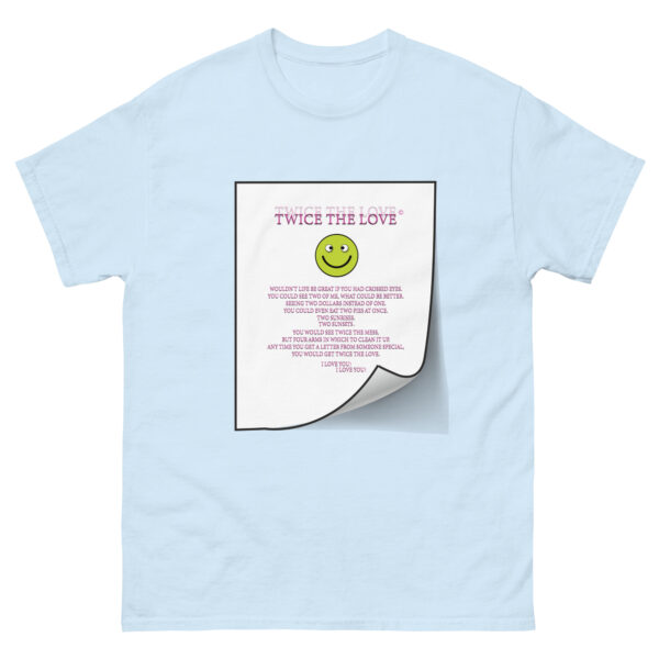 Twice the Love Unisex classic tee - Image 39